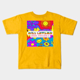 Psychedelic Flower - Mike Lawson and Friends Kids T-Shirt